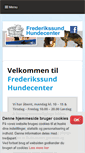 Mobile Screenshot of frederikssund-hundecenter.dk